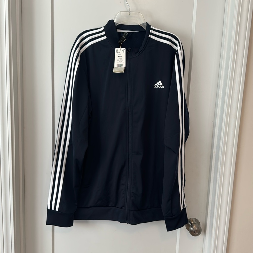 Adidas track suit top
